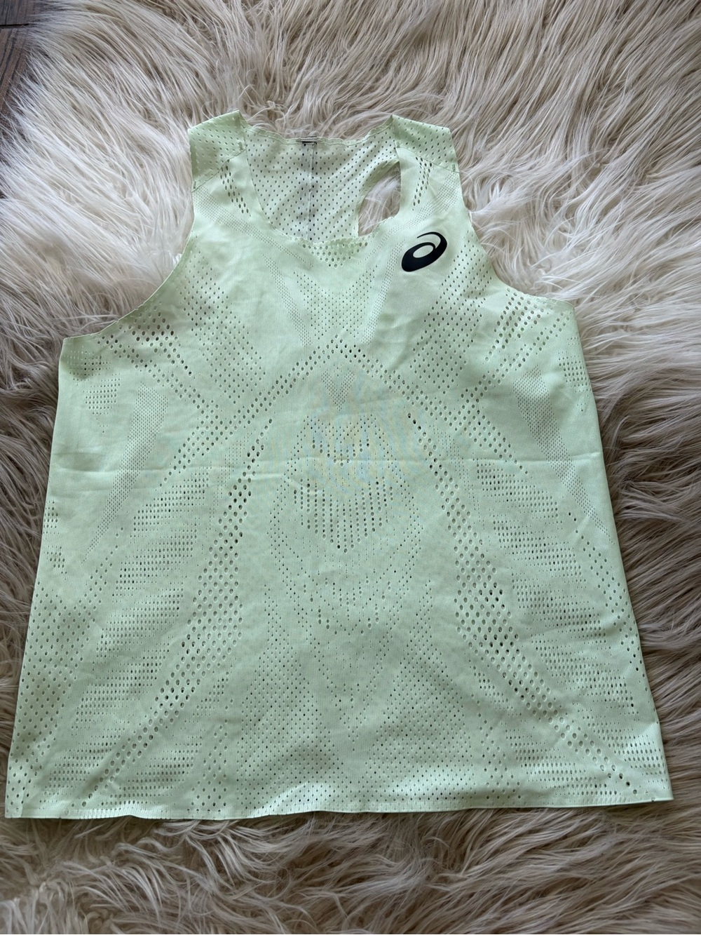ASICS racing singlets sz Large